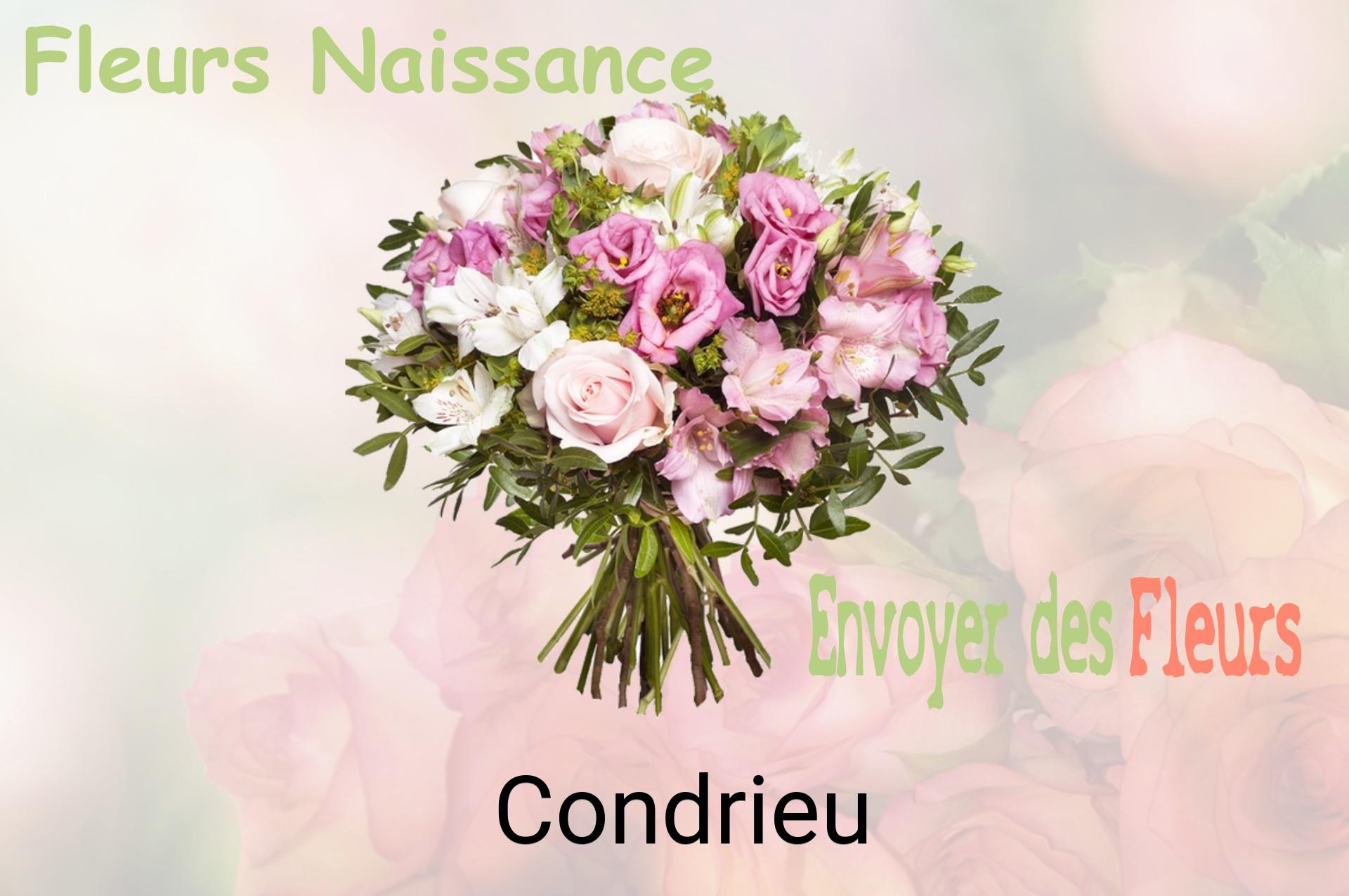 Bouquet de fleurs de naissance livré à Condrieu